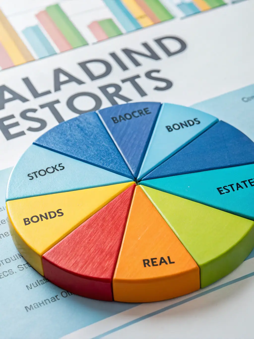 A visual representation of a diversified fixed income portfolio, showcasing different asset classes and their allocation percentages, with a focus on Australian securities.